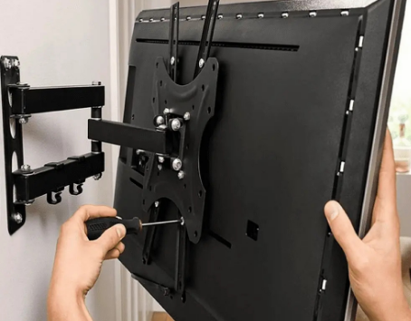 Fixação de TV na parede